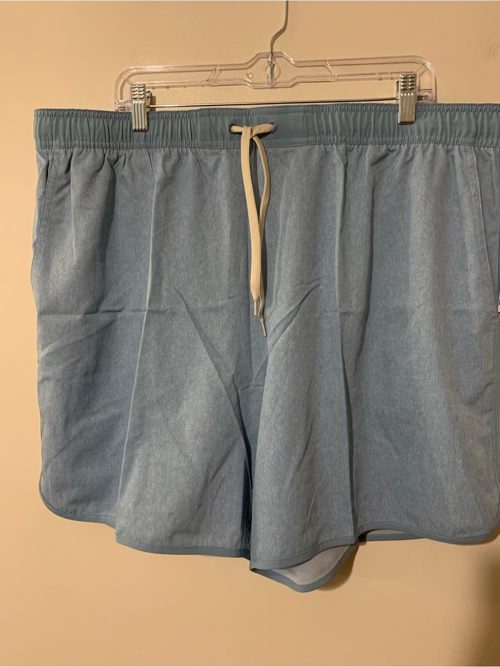 Hogan Pale Blue Men's Athletic Drawstring Shorts